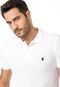 Camisa Polo IZOD Reta Lisa Branca - Marca IZOD