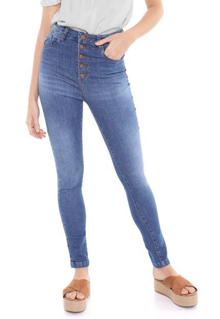 Calça Jeans Dress to Skinny Estonada Azul - Marca Dress to