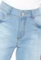 Bermuda Jeans Biotipo Reta Assimétrica Azul - Marca Biotipo