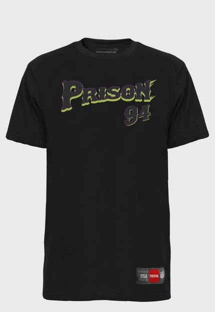 Camiseta Prison 94 Black&Green - Marca Prison