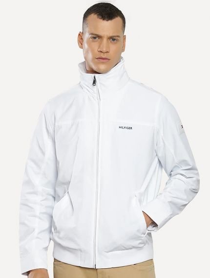 Jaqueta Tommy Hilfiger Masculina Sustainable Regatta Jacket Branca - Marca Tommy Hilfiger