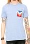 Camiseta Billabong Team Pocket Azul - Marca Billabong