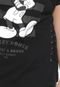 Blusa Cativa Disney Plus Mickey Detalhe Lace Up Preta - Marca Cativa Disney Plus