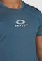 Camiseta Oakley Mod Dynamic Breathe Tee Ii Azul/Preta - Marca Oakley