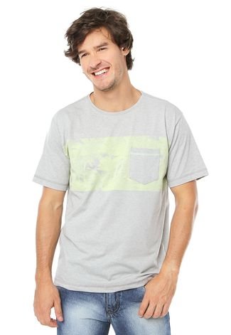 Camiseta FiveBlu Pocket Cinza