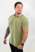 Camisa Polo Masculina Rajada Pique Manga Punho Anticorpus - Marca Anticorpus JeansWear