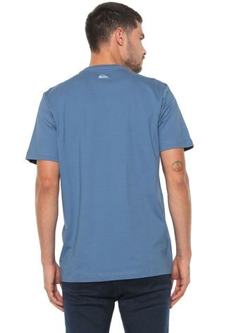 Camiseta Quiksilver Zen Division Azul