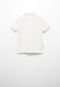 Camisa Polo MANGO KIDS Logo Off-White - Marca MANGO KIDS