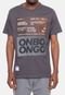 Camiseta Onbongo Estampada Blue Grafite - Marca Onbongo