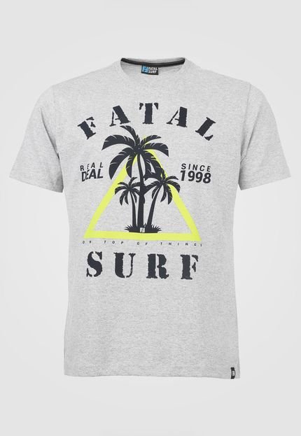 Camiseta Fatal Surf Cinza - Marca Fatal