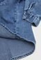 Camisa Jeans Hering Kids Infantil Bolsos Azul - Marca Hering Kids