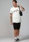 Camiseta Billabong Arch Fill Off-White - Marca Billabong