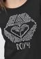 Camiseta Roxy You Rock Preta - Marca Roxy