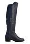 Bota Over Knee Piccadilly Azul - Marca Piccadilly