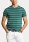 Camiseta Polo Ralph Lauren Listras Verde - Marca Polo Ralph Lauren