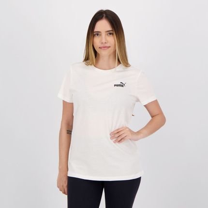 Camiseta Puma Essential Small Logo Feminina Branca - Marca Puma