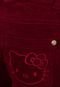 Calça Hello Kitty Skinny Look Vermelha - Marca Hello Kitty