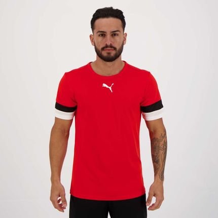 Camiseta Puma Teamrise Vermelha - Marca Puma