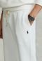 Calça de Moletom Polo Ralph Lauren Jogger Amarração Branca - Marca Polo Ralph Lauren