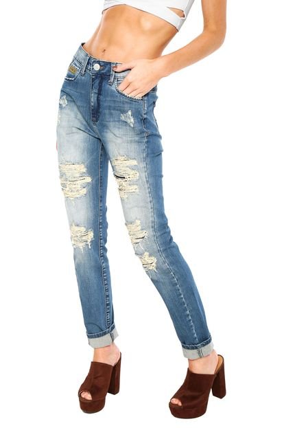Calça Jeans Triton Gisele Skinny Azul - Marca Triton