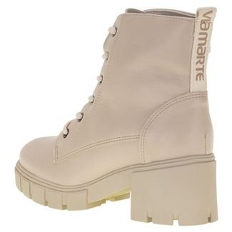 Bota Feminina Coturno Via Marte - 23309 5833309 Bege