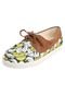 Mocassim PERKY Docksider Bananas Branco - Marca PERKY