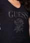 Camiseta Hotfix Flower Guess - Marca Guess