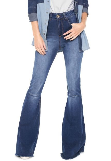 Calça Jeans Colcci Flare Karen Azul - Marca Colcci