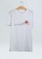 T-Shirt Slim Stone Osklensurng Traco-Branco  - Marca Osklen