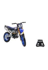 Juguete Azul-Gris-Dorado BOING TOYS Supercross Motocicleta Die Cast 1:10