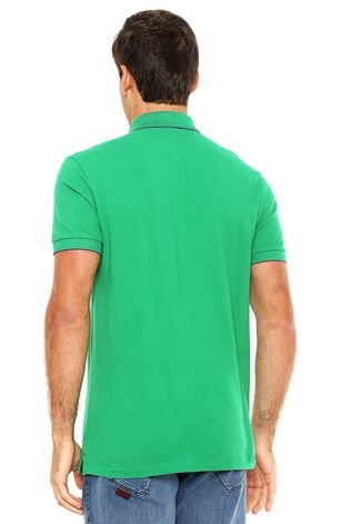 Camisa Polo Forum Slim Verde