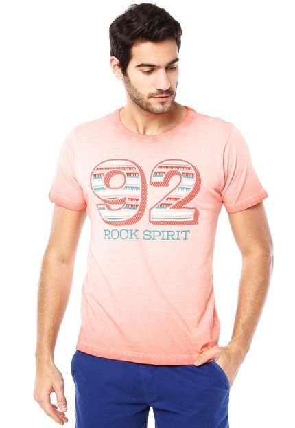 Camiseta Fiveblu Number Laranja - Marca FiveBlu