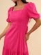 Vestido Laise Bufante Pink - Marca Aura