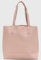 Bolsa Sacola Colcci Tachas Nude - Marca Colcci