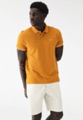 Camisa Polo Colcci Reta Friso Amarela - Marca Colcci