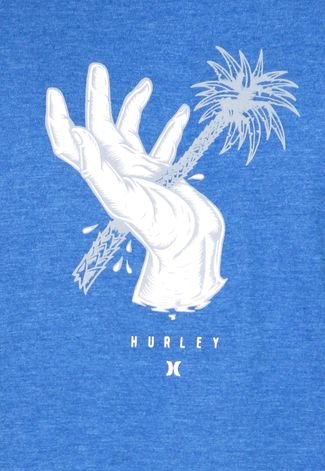 Camiseta Hurley Rip Tides Azul