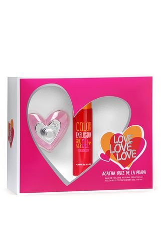 Kit Perfume Love Love Love Agatha Ruiz de La Prada 80ml
