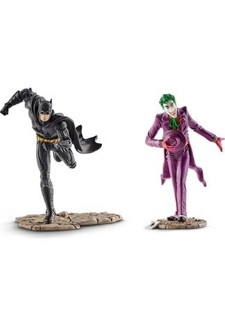 Estatueta Batman vs Coringa - Beek Roxo