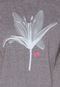 Camiseta Hang Loose Flower Cinza - Marca Hang Loose