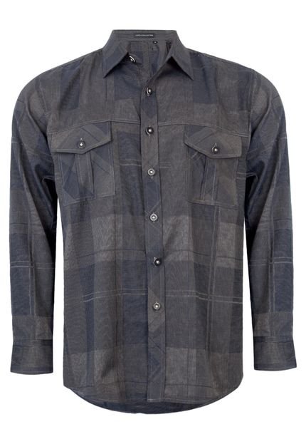 Camisa Lucca Salvatore Ideale Preta - Marca FiveBlu