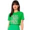 Camiseta Acostamento Shine Pr25 Verde Feminino - Marca Acostamento