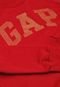 Blusa de Moletom GAP Logo Vermelha - Marca GAP