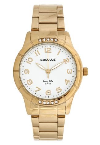 Relógio Seculus 23517LPSVDA1 Dourado