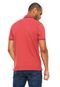 Camisa Polo Aramis Manga Curta Bordado Vermelha - Marca Aramis