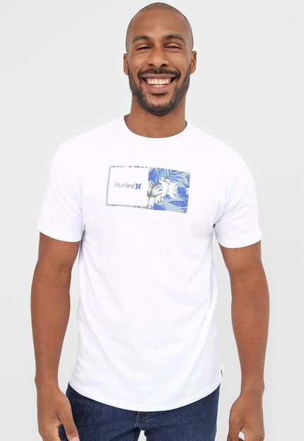 Camiseta Hurley Floral Branca - Marca Hurley