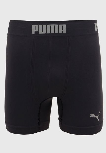 Cueca Puma Boxer Sem Costura Cinza - Marca Puma