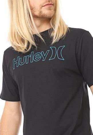 Camiseta Hurley Outiline Preta