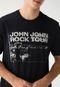 Camiseta John John Reta Tour Preta - Marca John John
