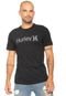 Camiseta Hurley Df O&O Preta - Marca Hurley