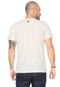 Camiseta Redley Estampada Off-white - Marca Redley